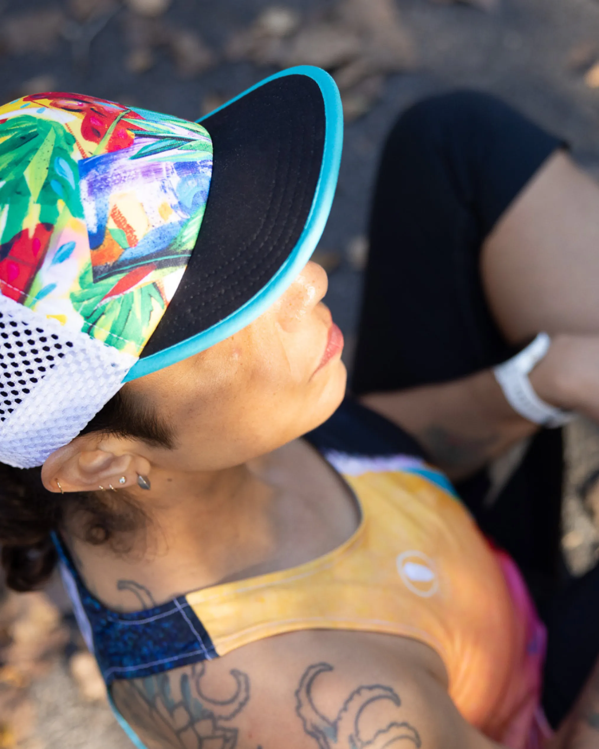 Running Trucker | Rising Hearts Hat